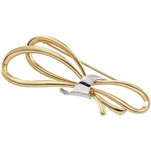 Two Tone Fashion Brooch