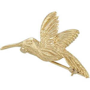 Hummingbird Brooch