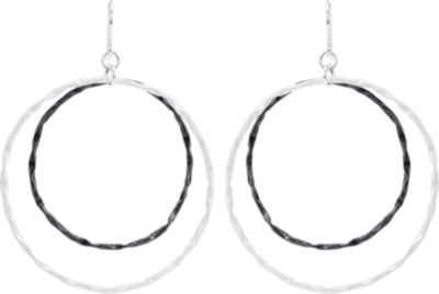 Multiple Hanging Circles Dangle Earrings