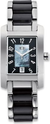 Ceramic Couture&trade; Stainless Steel Men's Watch