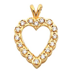 Heart Pendant Mounting 