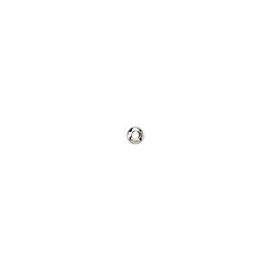 Smooth Silver Bead