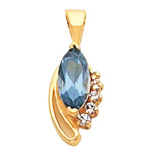 Pendant Mounting for Marquise Center