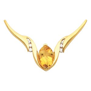 Necklace Mounting for Marquise Center