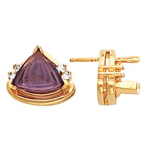  Earring Mounting for Fantasy Trillion Center