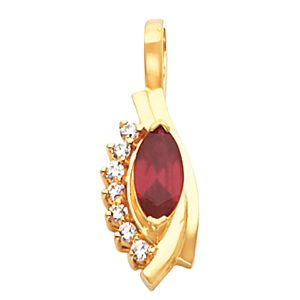 Pendant Mounting for Marquise Center