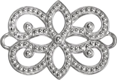 Granulated Design Floral Link