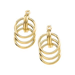 Earring Jacket  Mounting