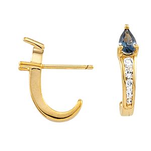 J-Hoop Earring Mounting