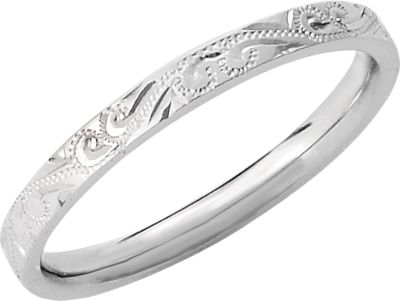 2mm Hand-Engraved Band