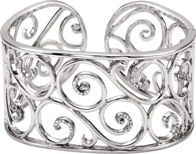 1/2 ct tw Diamond Cuff Bracelet