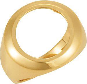 Men's Coin Ring Mounting