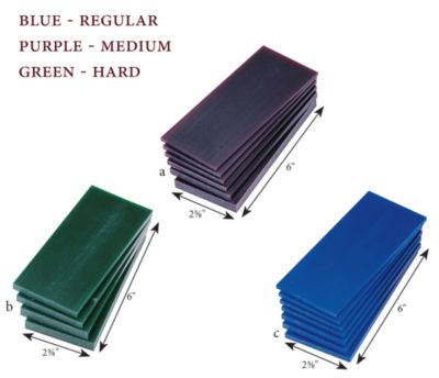7pc Green Matt&trade; Wax Carving Tablets