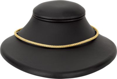 Black Leatherette Large Neckform Display
