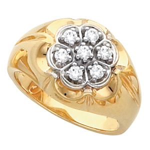 Men's Cluster Ring Mounting