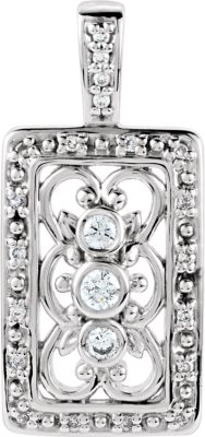 Vintage Pendant Mounting 