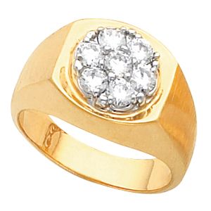 Men's Cluster Ring Mounting