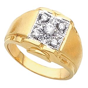 Men's Cluster Ring Mounting