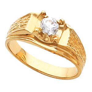 Men's Solitaire Ring Mounting