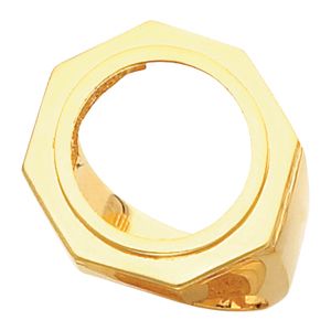 Gents Panda Coin Ring