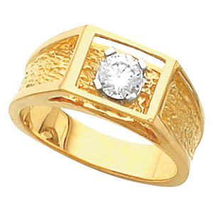 Men's Solitaire Ring Mounting