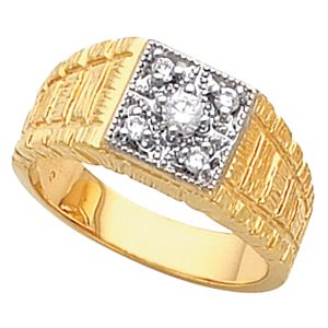 Men's Cluster Ring Mounting