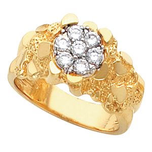 Men's Cluster Ring Mounting