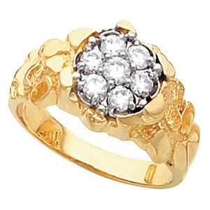 Men's Cluster Ring Mounting