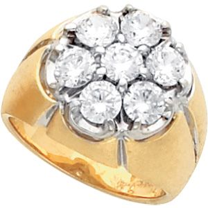 Men's Cluster Ring Mounting