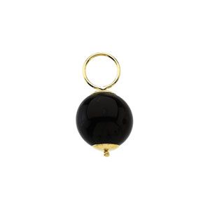 Black Onyx Ball Hooplet