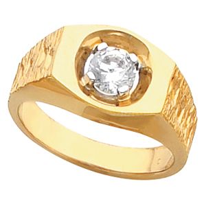 Men's Solitaire Ring Mounting