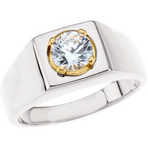 Men's Solitaire Ring Mounting