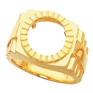Gents Coin Ring