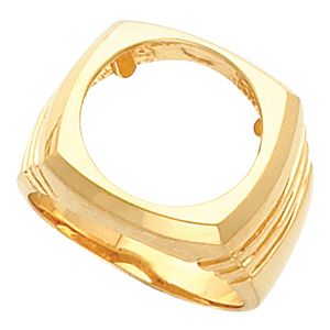 Gents Coin Ring