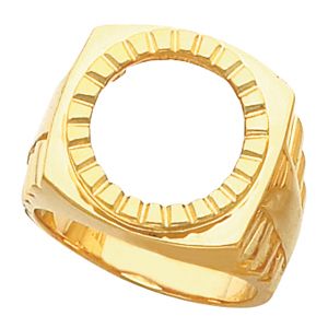 Gents Coin Ring