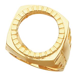 Gents Coin Ring