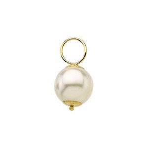 Imitation Pearl Ball Hooplet