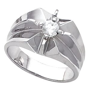 Men's Solitaire Ring Mounting