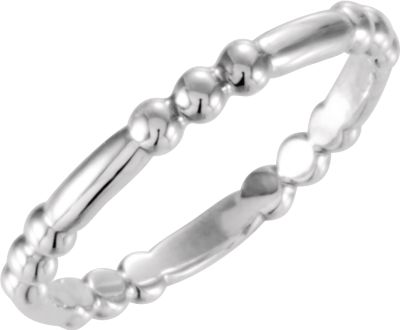 Stackable Metal Fashion Ring