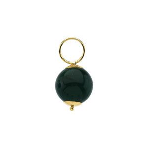 Green Onyx Ball Hooplet