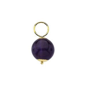 Amethyst Ball Hooplet