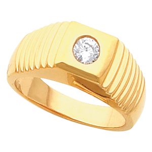 Men's Solitaire Ring Mounting