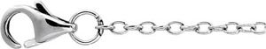 Stainless Steel Anchor Link Chain with Lobster Clasp