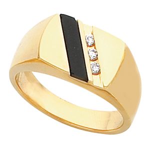 Men's Ring Mounting for Onyx