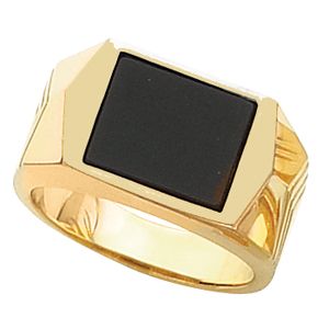 Men's Ring Mounting for Onyx