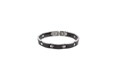 Ceramic Couture&trade; and Stainless Steel Bracelet