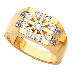 Men's Cluster Ring Mounting