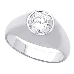 Men's Solitaire Ring Mounting