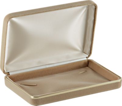 Dawn Rose Velvet Necklace Box