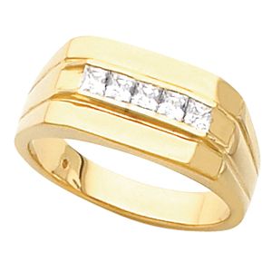 5-Stone Men's Ring Mounting